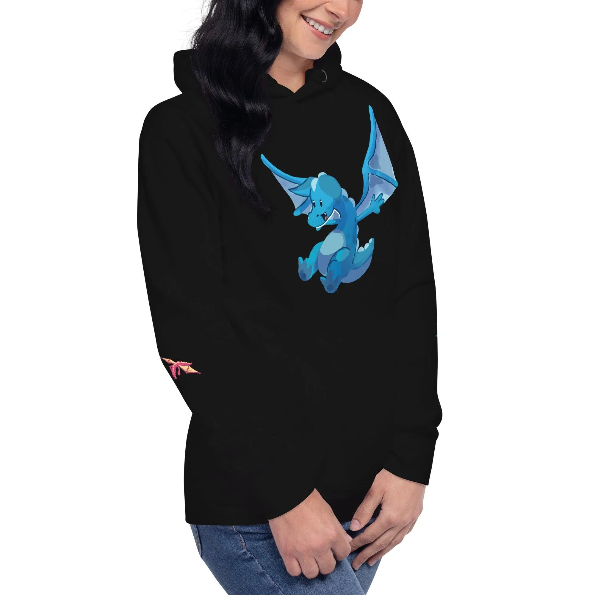 Unisex Blue Dragon Hoodie