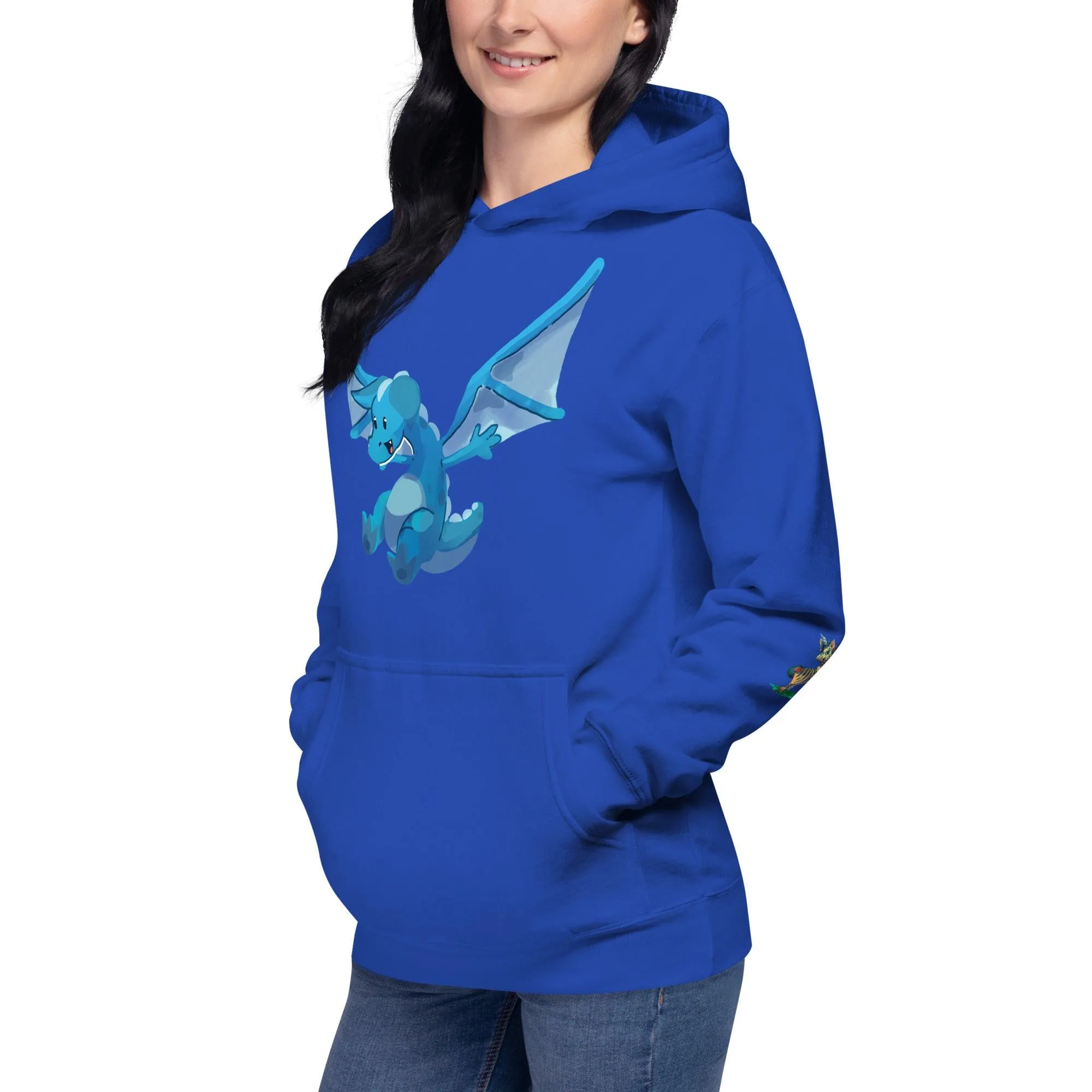 Unisex Blue Dragon Hoodie