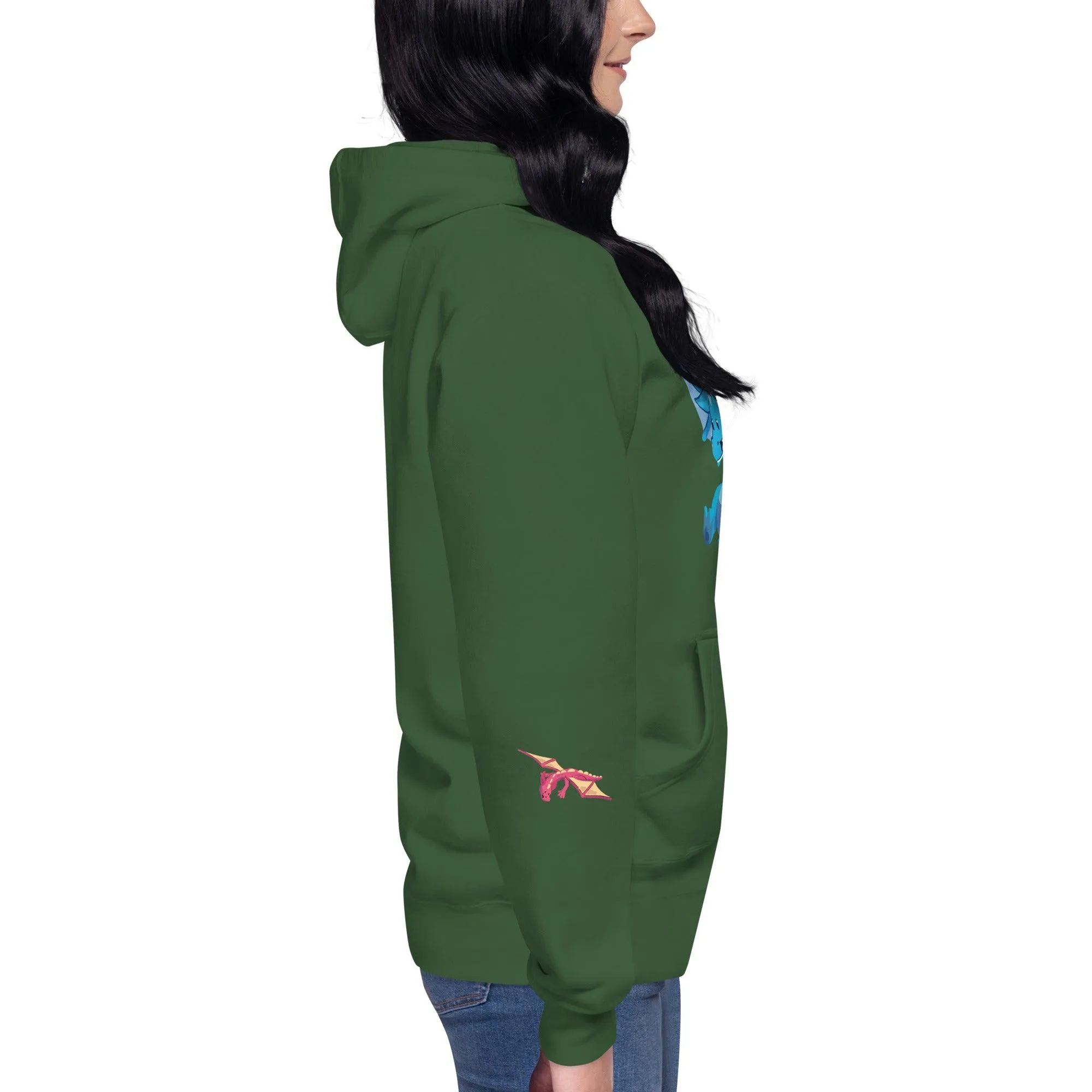 Unisex Blue Dragon Hoodie