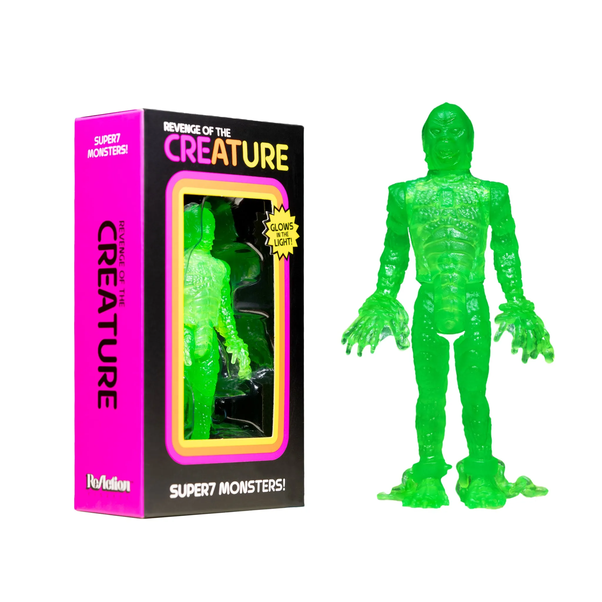 Universal Monsters ReAction Luminators - Full Set
