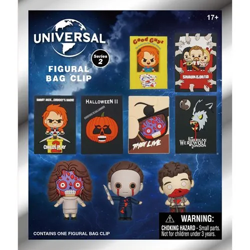 Universal Vault Horror Series 2 Figural Bag Clip