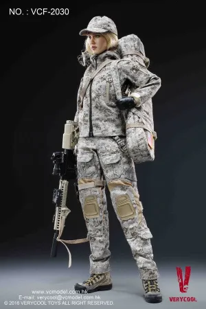 Very Cool  - Digital Camouflage Woman Soldier - Max