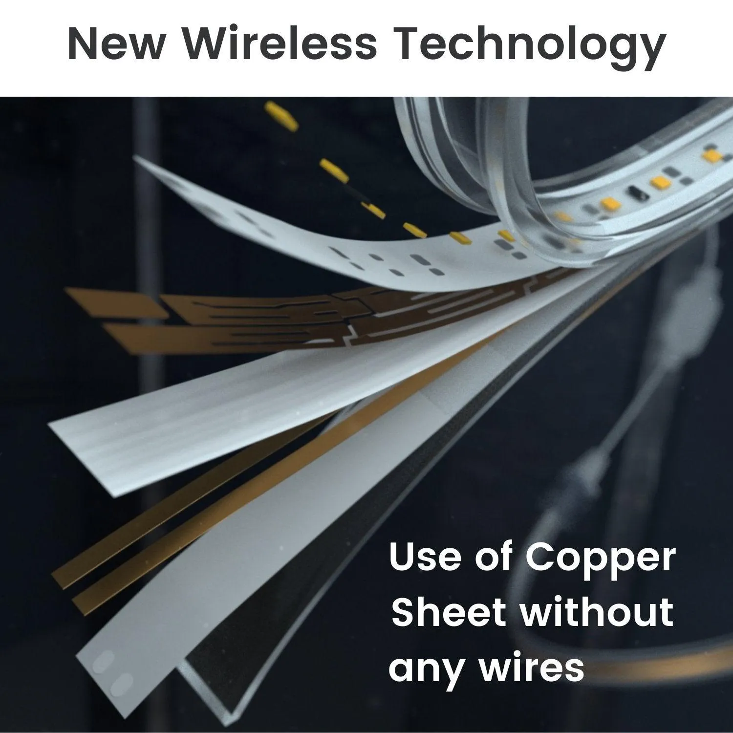 Warm White Neon Flex 220V 240V Wireless 8x16mm 120LEDs/m IP65 Waterproof with UK Plug