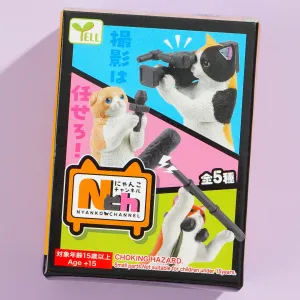 Yell Nyanko Channel Cat Figure