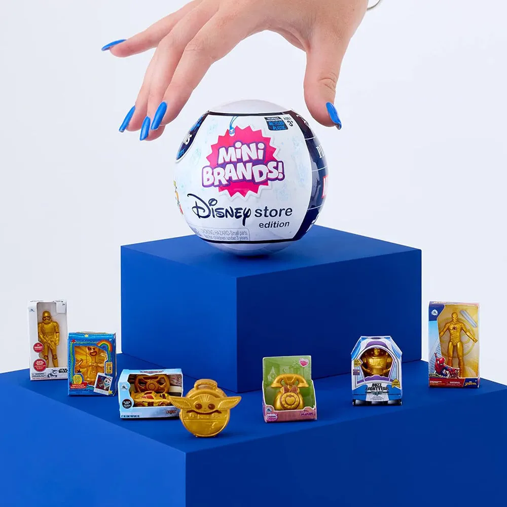 Zuru 5 Surprise Mini Brands Disney Store Series 1 - Assorted Mystery Surprise Capsule Collectible Toy